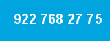 922 768 27 75
